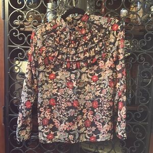 Zara top transparent S size